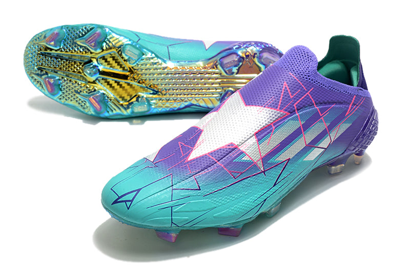Adidas X Speedflow+ FG Laceless - 'Champions Code' Edition for Unrivaled Speed and Agility on Firm Ground