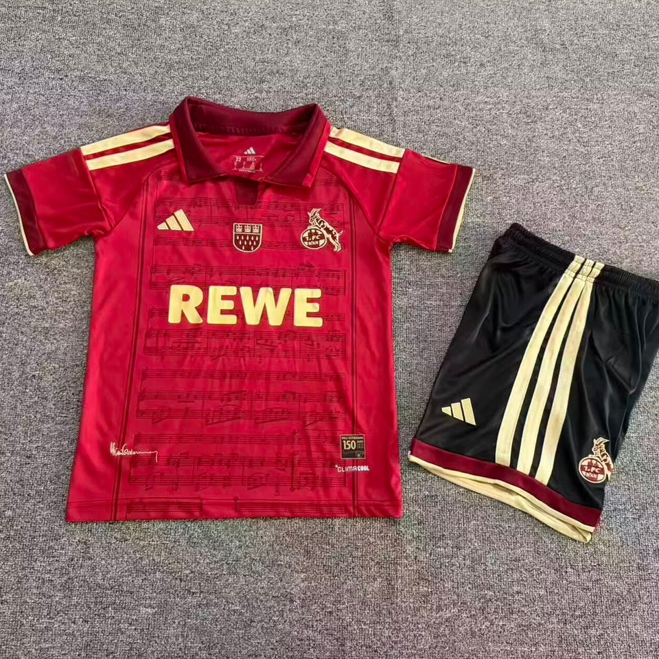26/27 FC Köln Kids Special Kit Stadium Version