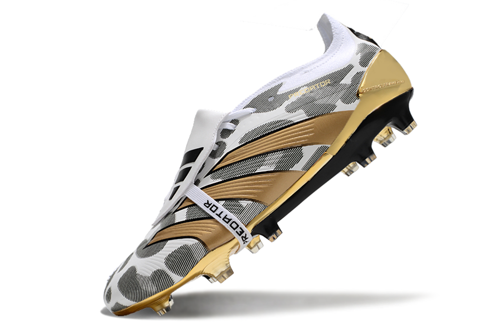 Predator Elite FG Football Boots - Gold White