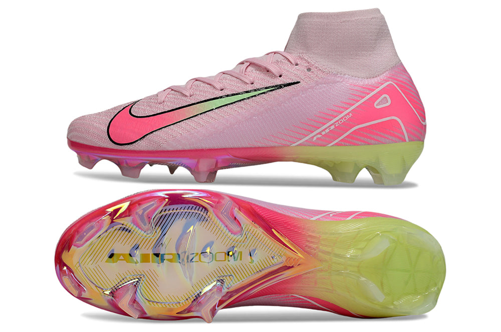 Nike Superfly 10 Elite FG Football Boots - Vibrant Pink/Green