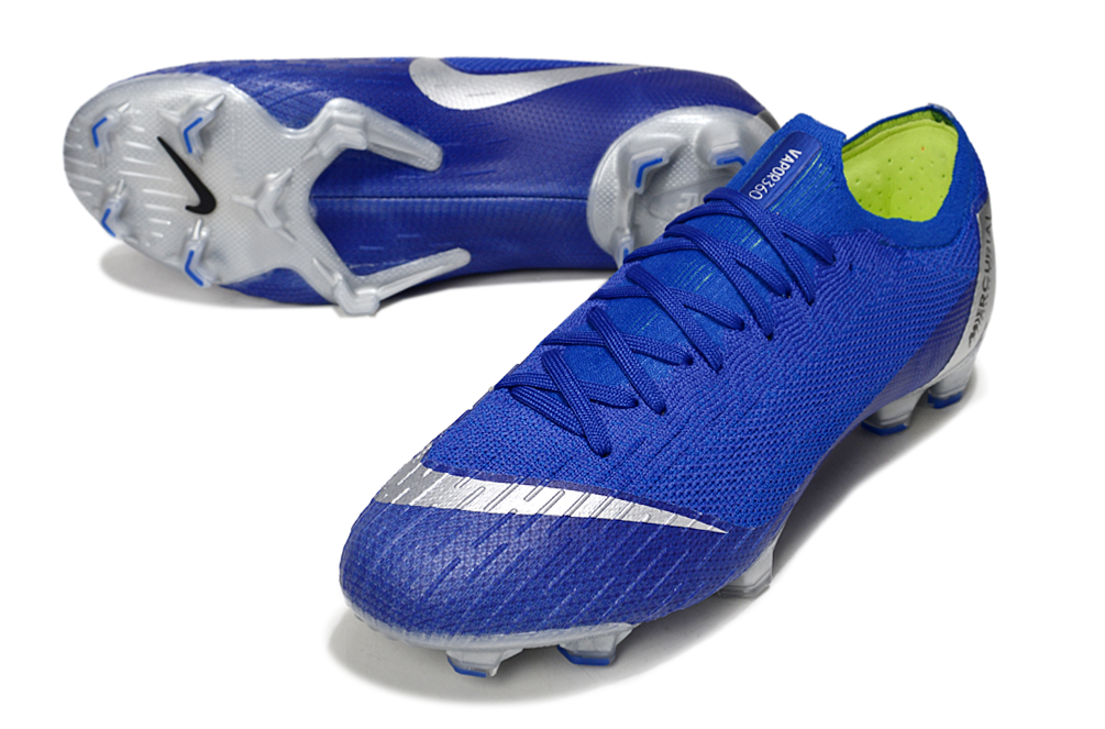 Nike Vapor 12 Elite FG Blue/Silver Football Boots