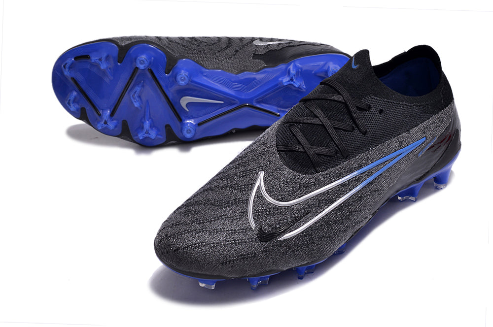 Nike Phantom GX Elite FG - Black/Blue - Professional Football Boots
