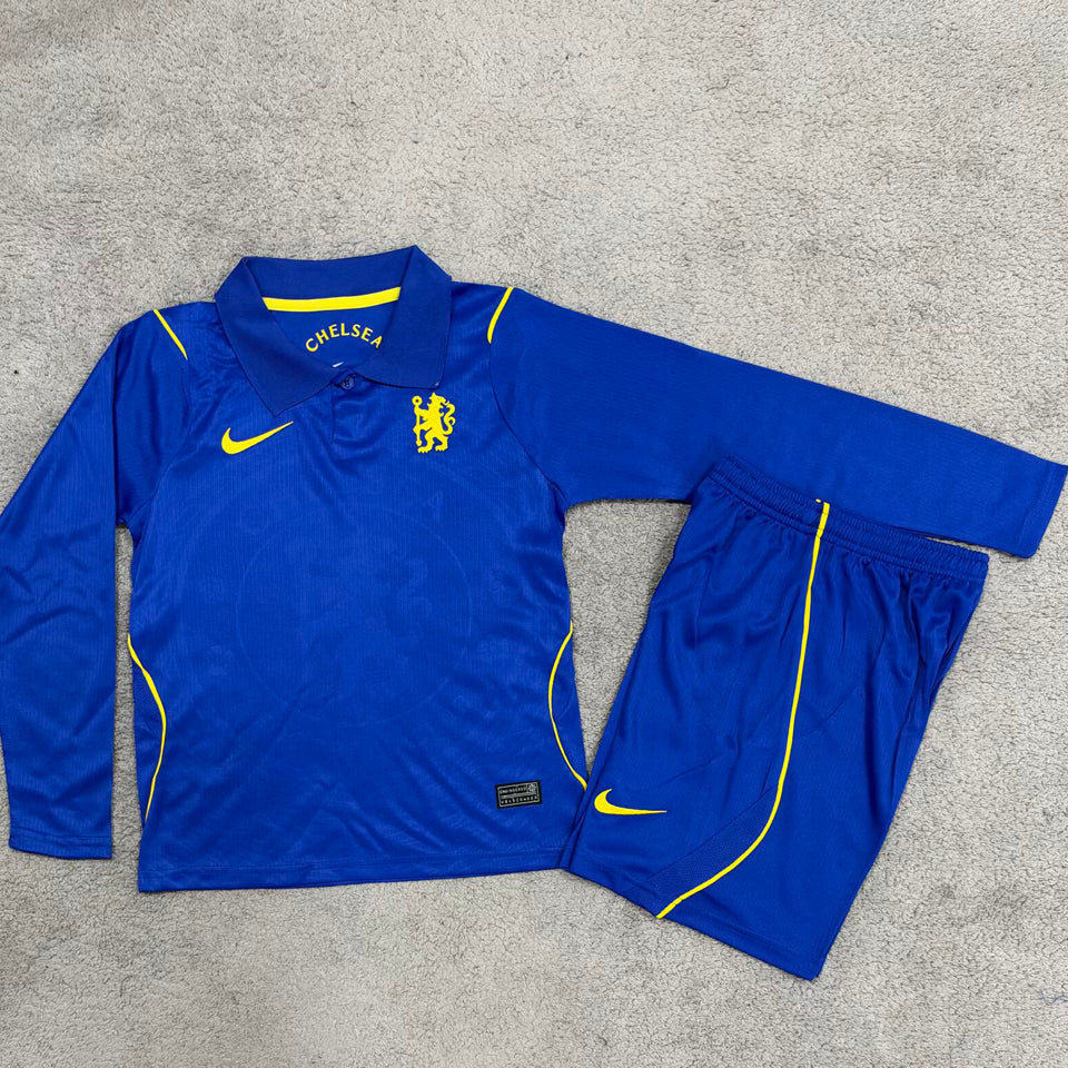 26/27 CFC Kids Long Sleeve Home Kit Stadium Version