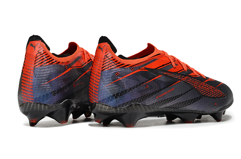 Nike Mercurial Superfly 9 Elite FG Ultra 5 Carbon Speed - Black/Fiery Red - Advanced Football Boots
