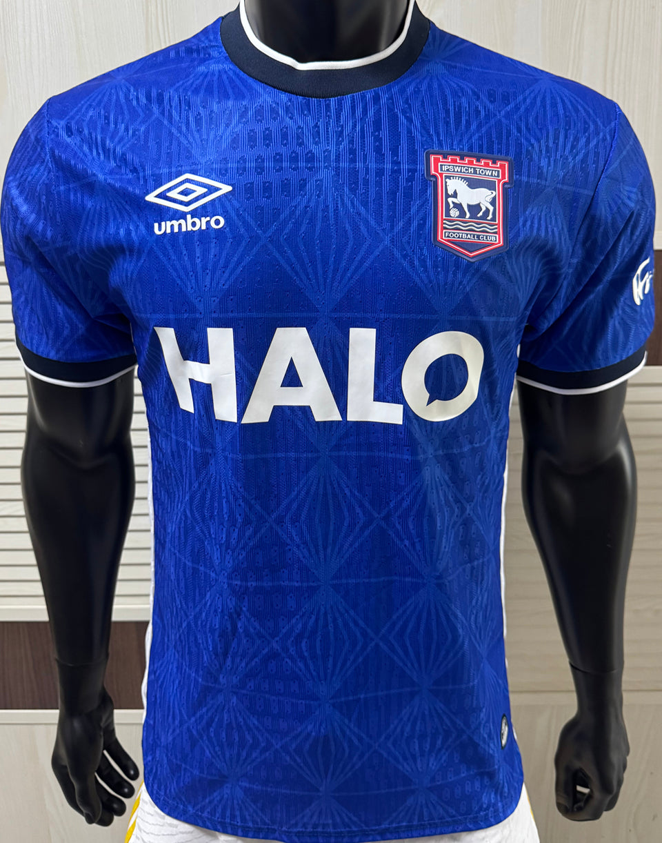 26/27 Ipswich Town Home Kit Player Version
