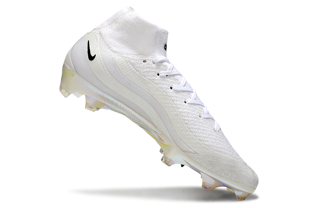 Nike Superfly 10 Elite FG White - Professional Men's Football Boots for Firm Ground