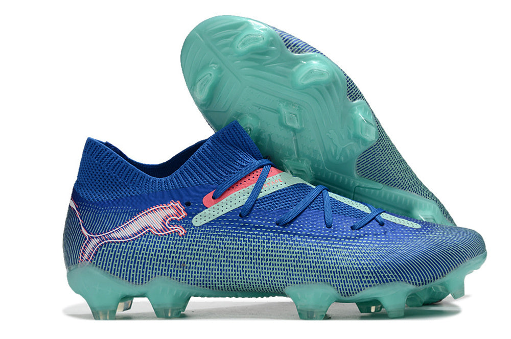 Ultra Ultimate FG Football Boots - Blue/Green - Professional Grade