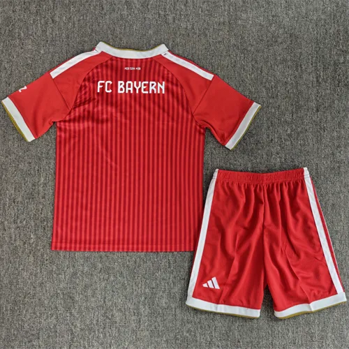 26/27 Bayern Munich Kids Home Kit Stadium Version