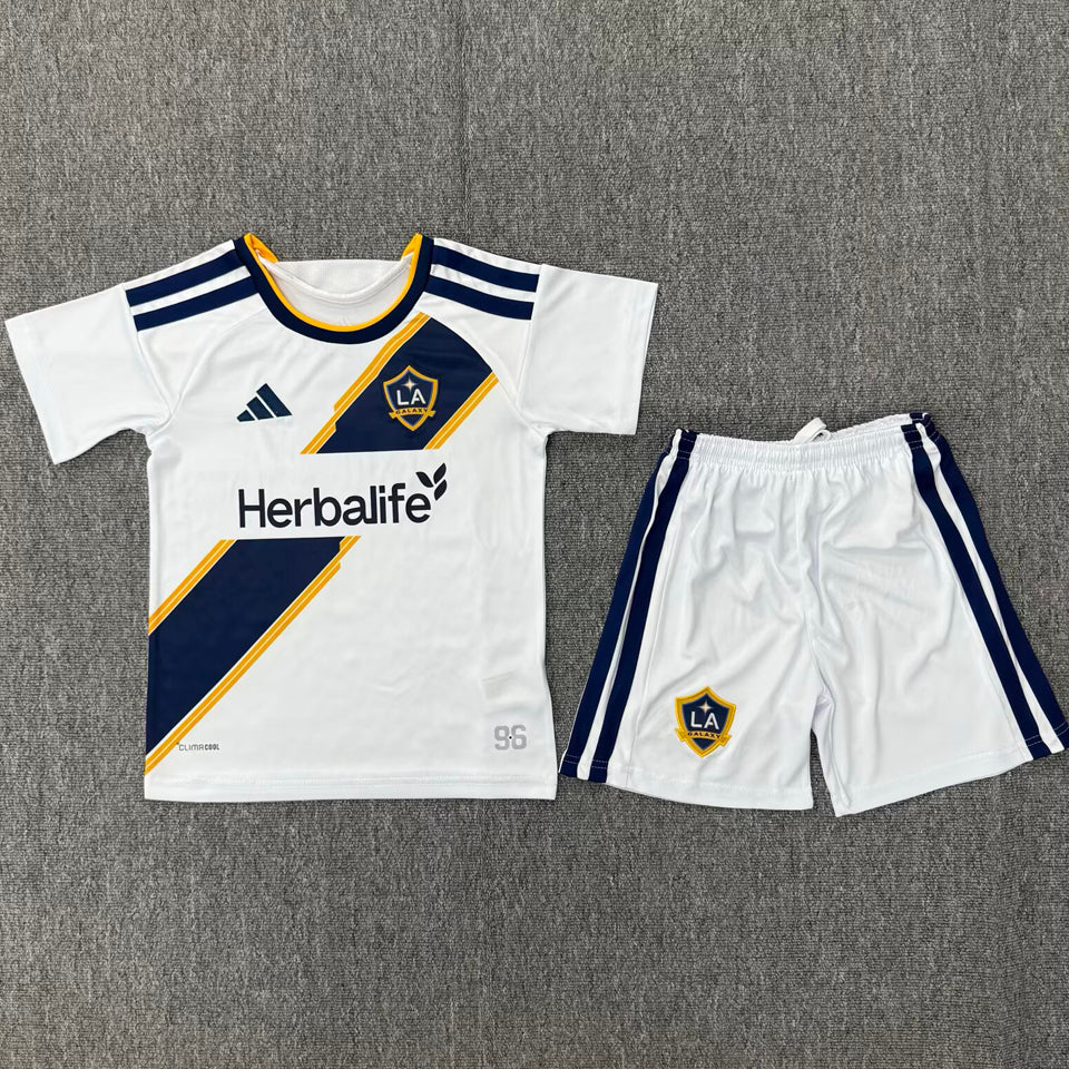26/27 LA Galaxy Kids Home Kit Stadium Version