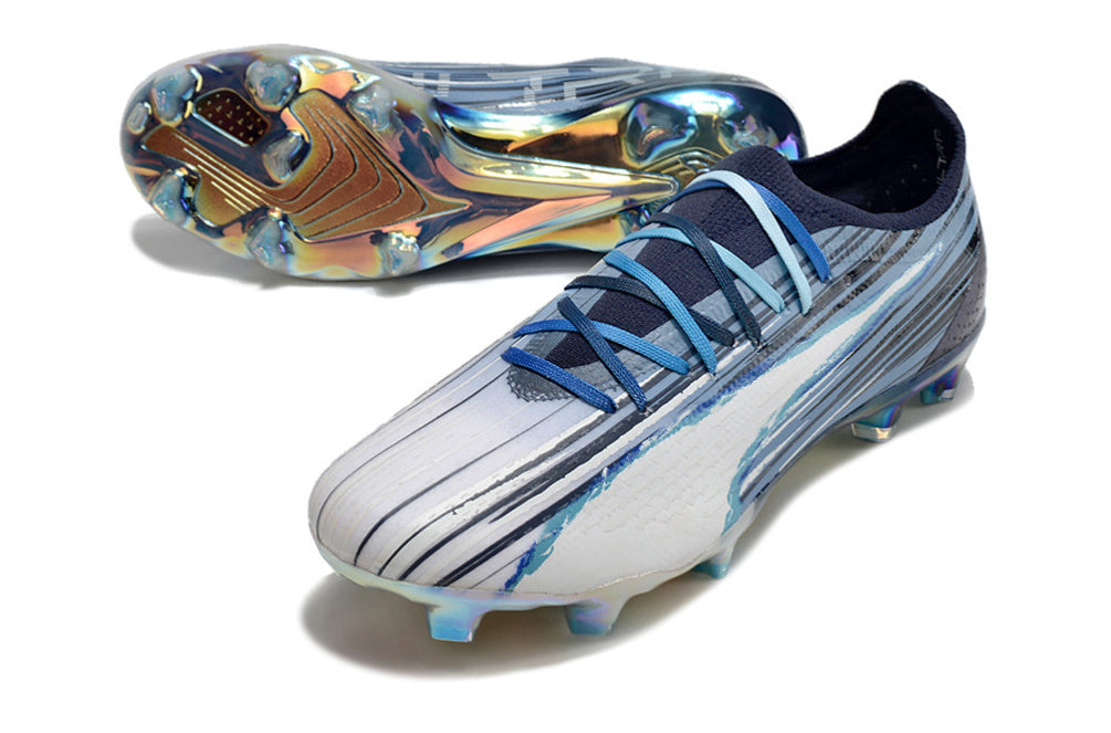 Nike Ultra 5 Ultimate FG Navy/White Football Boots - New with Box & Bag