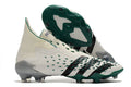 Men's Adidas Predator Freak+ FG White/Green Soccer Cleats - Brand New