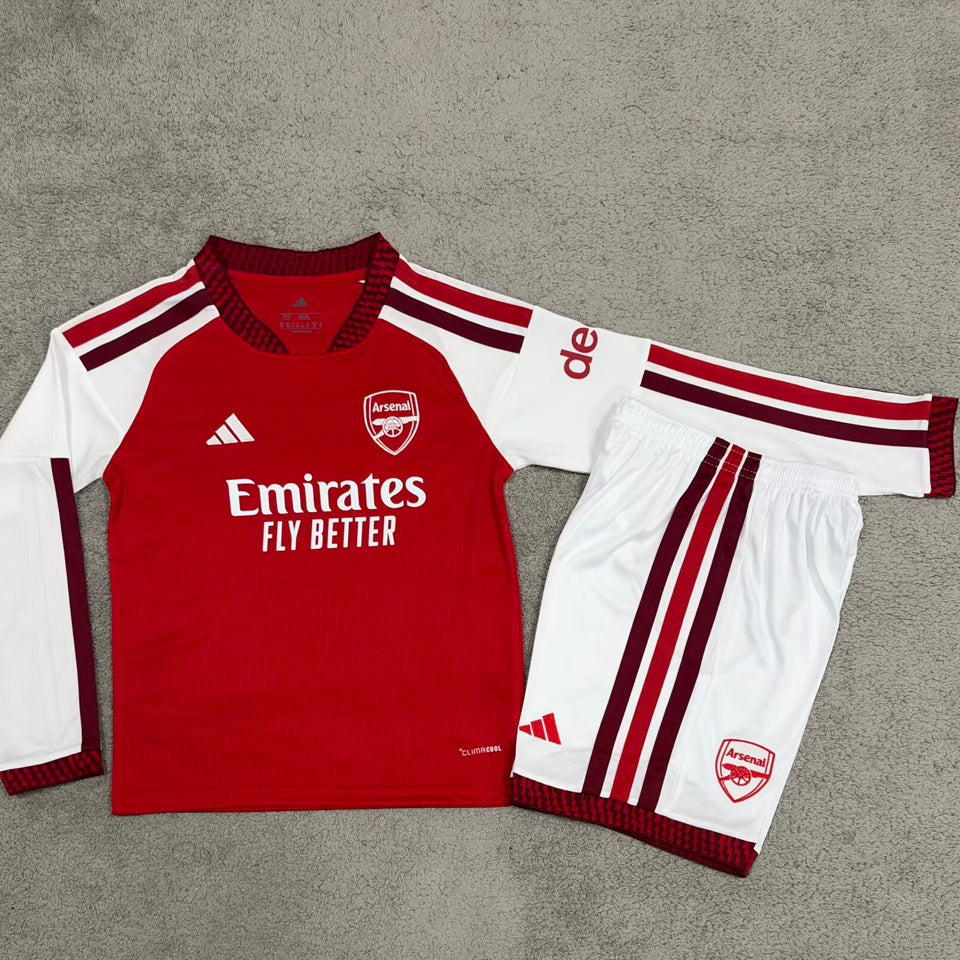 26/27 ARS Kids Long Sleeve Home Kit Stadium Version