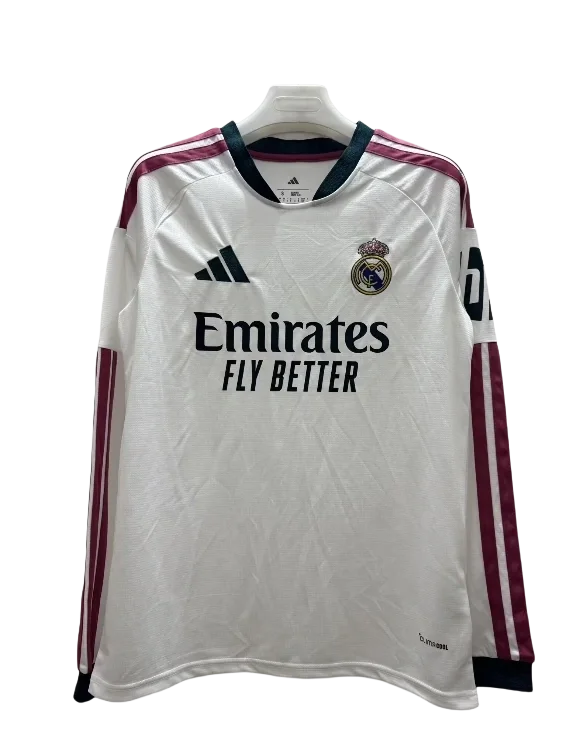 26/27 R.Madrid Long Sleeve Home Kit Stadium Version
