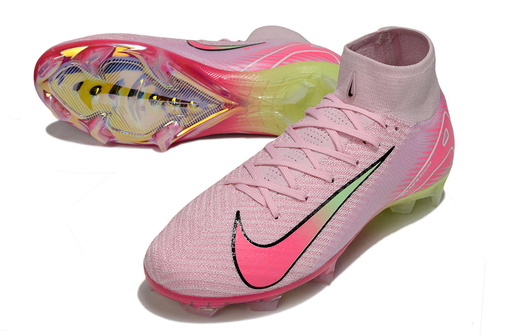 Nike Superfly 10 Elite FG Football Boots - Vibrant Pink/Green