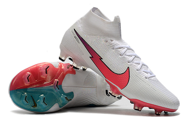 Nike Superfly 7 Elite FG Football Boots - White/Crimson