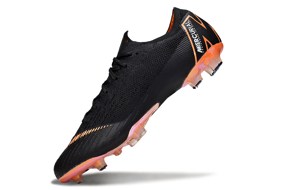 Nike Vapor 12 Elite FG Football Boots - Black/Orange