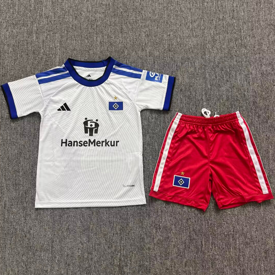 26/27 Hamburg Kids Home Kit Stadium Version