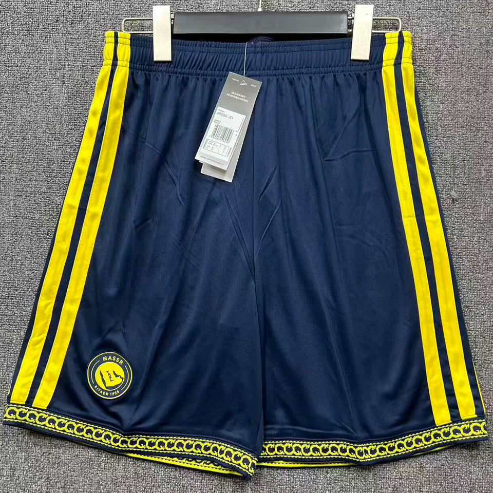 26/27 Al Nassr Home Kit Shorts