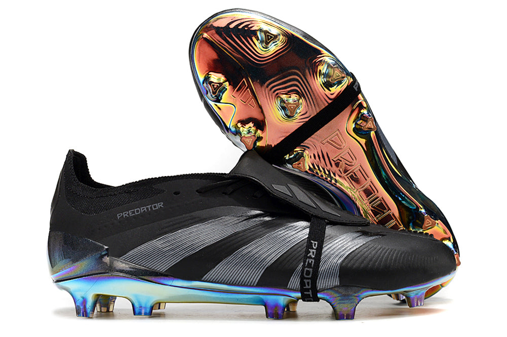 Predator Elite FT FG Football Boots - Black - Professional Grade