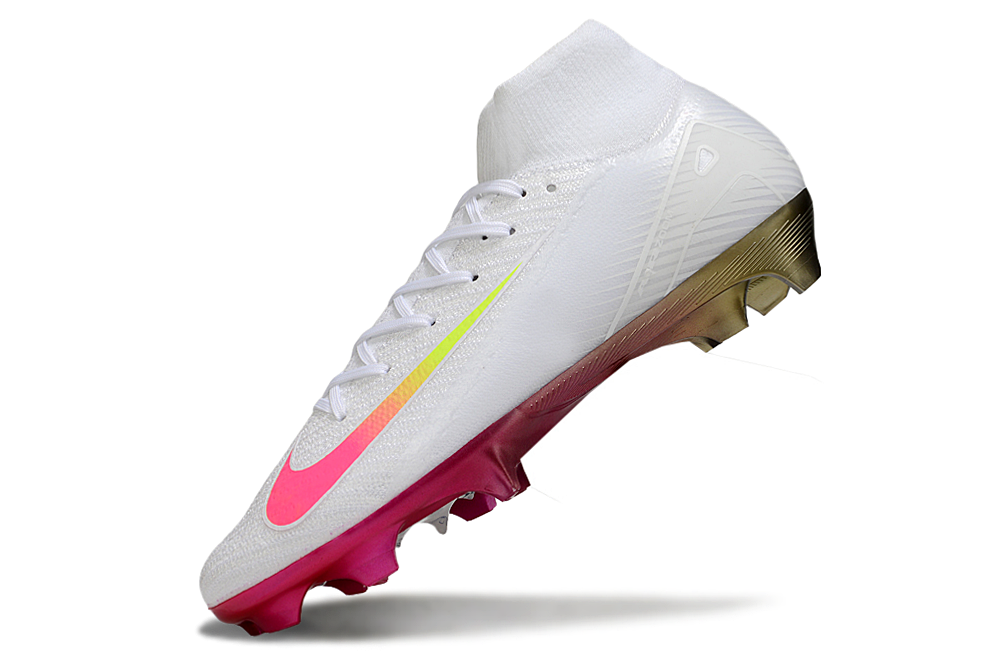 Nike Superfly 10 Elite FG Football Boots - White/Pink