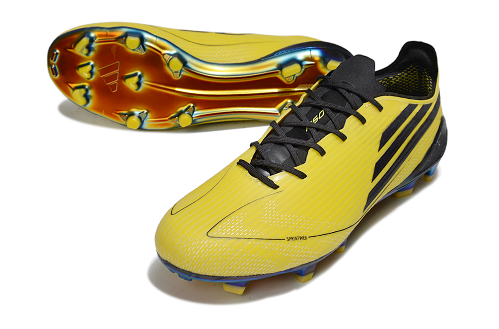 F50 Elite FG Laced - Yellow/Black - Professional Football Boots