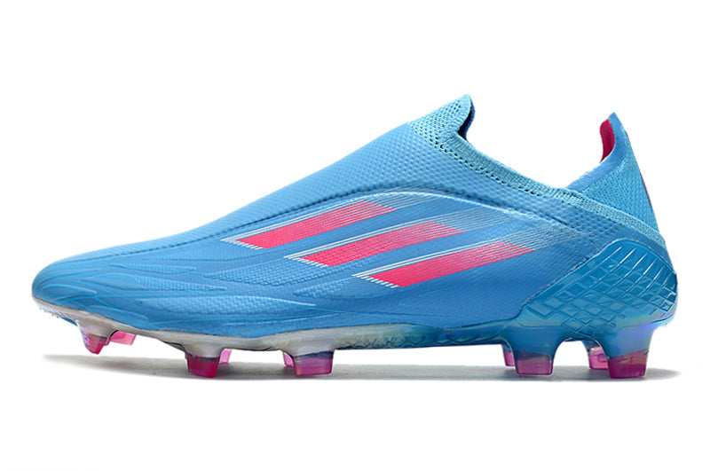 Unleash Your Speed: Men's Sapphire Edge Laceless X Speed Flow +FG Football Boots