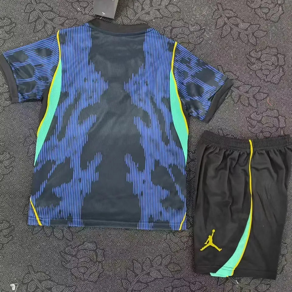 2026 Brazil Kids Away Kit Stadium Version