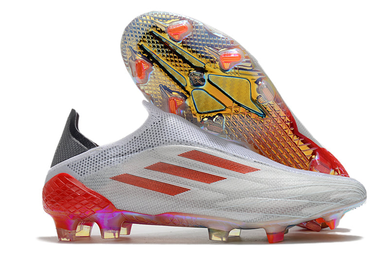Adidas X Speedflow+ FG Laceless - White Spark Edition - Professional Football Boots
