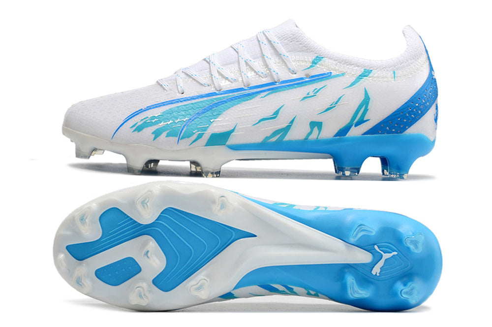 Ultra 5 Ultimate FG Football Boots - Blue/White