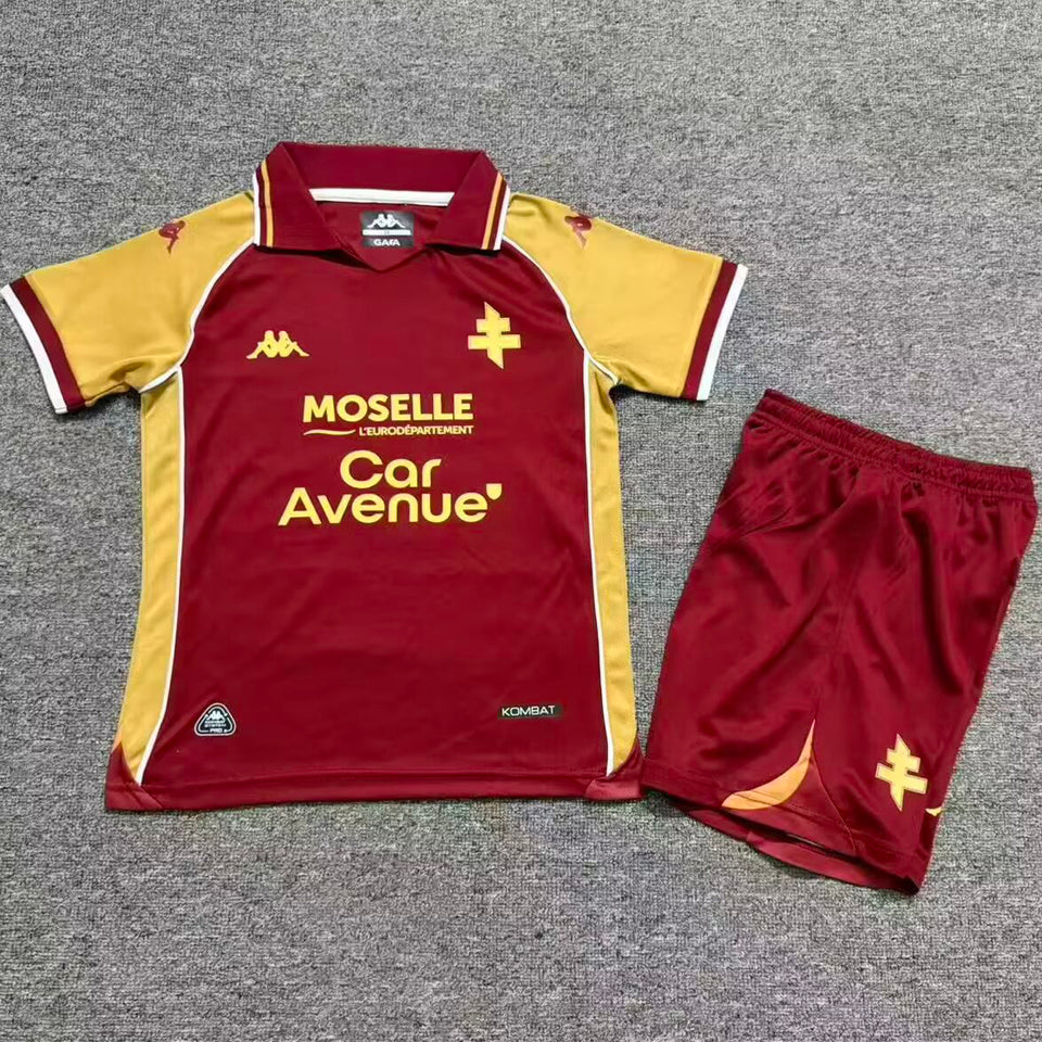 26/27 Metz Kids Home Kit Stadium Version