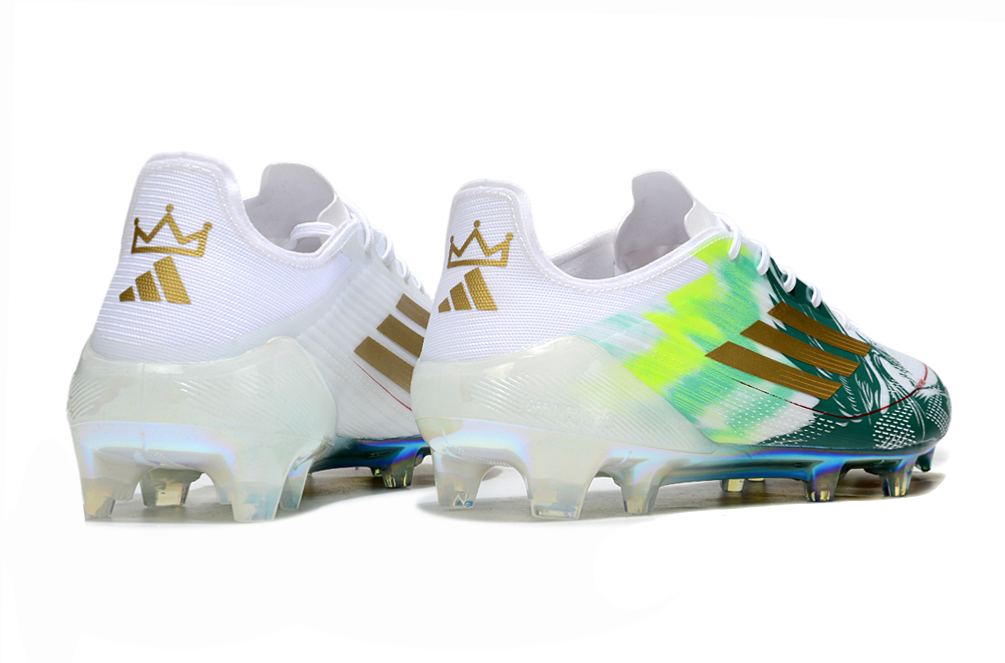 F50 Elite FG Laced Green/White Football Boots