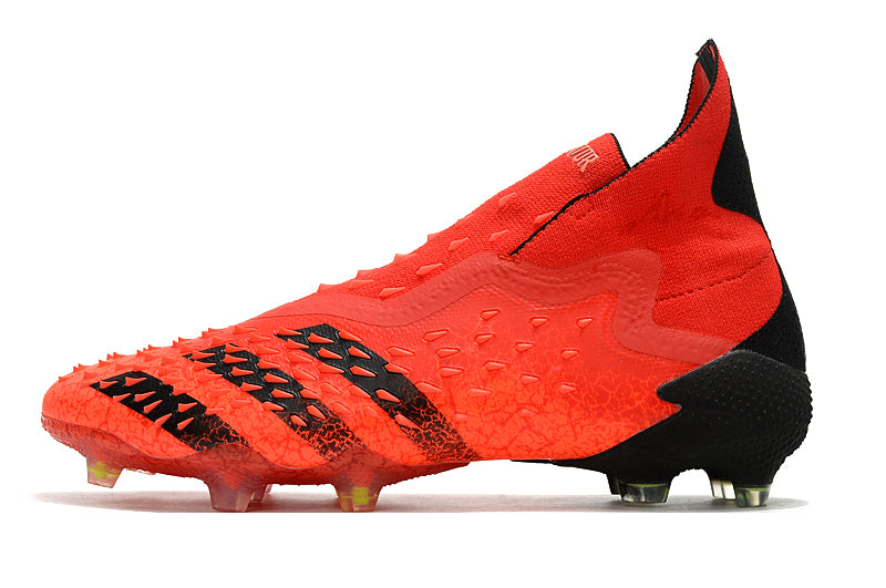 Adidas Predator Freak+ FG - Red/Black - Football Boots