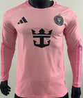 26/27 Inter Miami Long Sleeve Home Kit Player Version