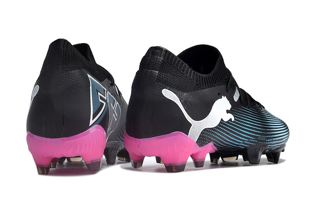 Ultra Ultimate FG Football Boots - Black/Pink
