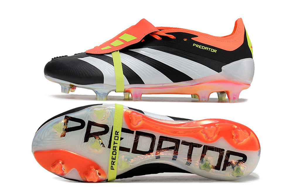 Predator Elite FG - Professional Football Boots in Vibrant Orange/Black