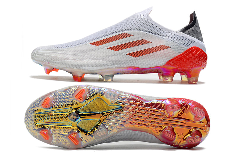 Adidas X Speedflow+ FG Laceless - White Spark Edition - Professional Football Boots