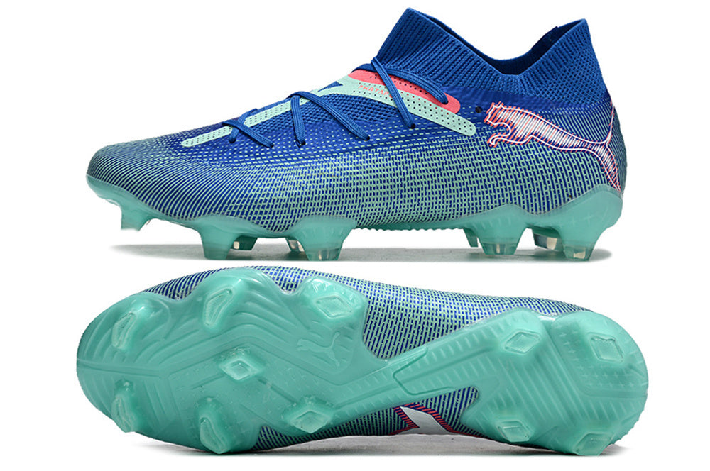 Ultra Ultimate FG Football Boots - Blue/Green - Professional Grade