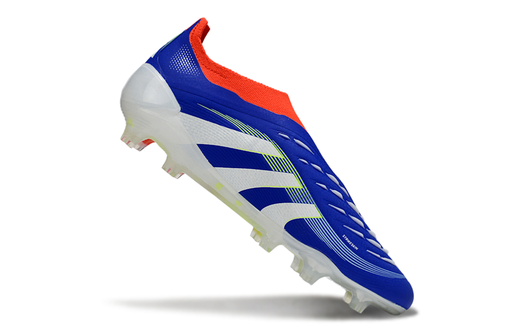 Predator Elite LL FG Blue/Red - Professional Football Boots for Superior Grip and Agility