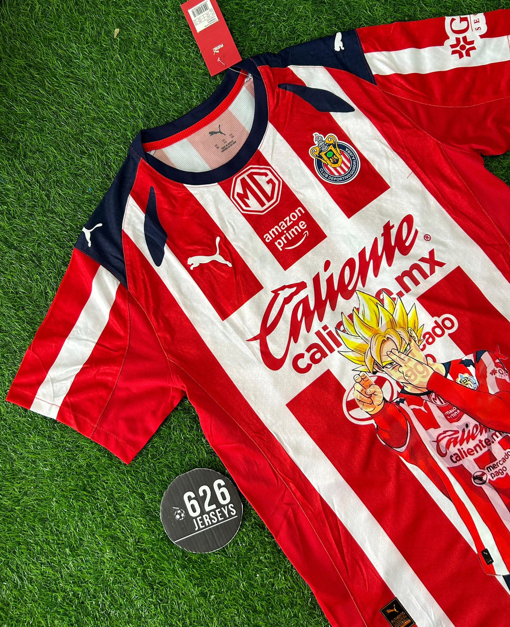 25/26 Chivas x Dragón Ball Z Home Kit Player Version