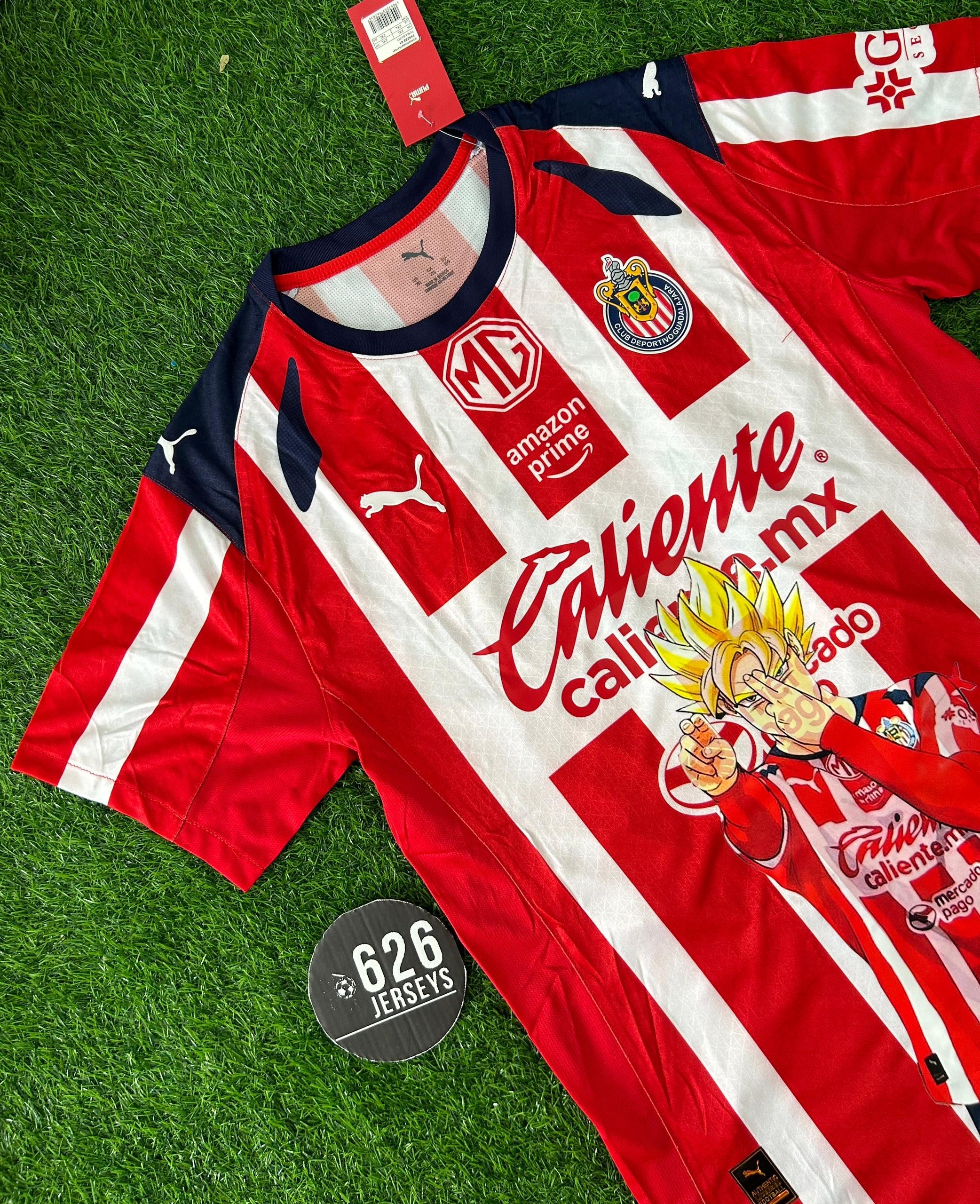 25/26 Chivas x Dragón Ball Z Home Kit Player Version