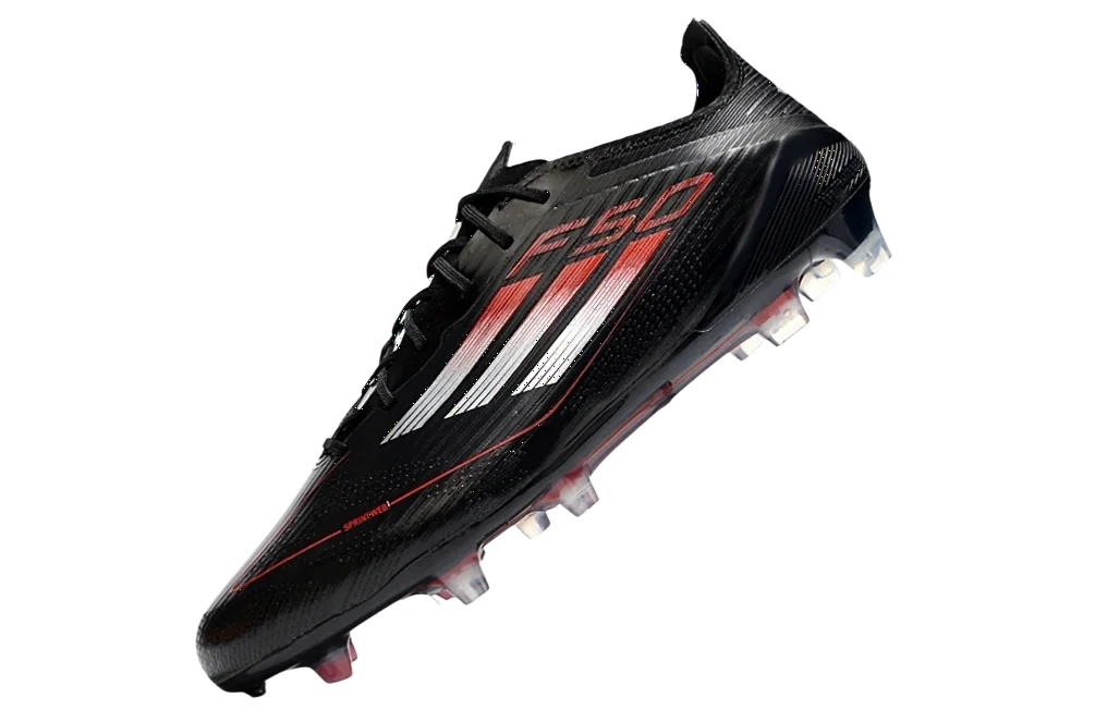 F50 Elite FG Laced Black/Red