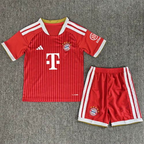 26/27 Bayern Munich Kids Home Kit Stadium Version