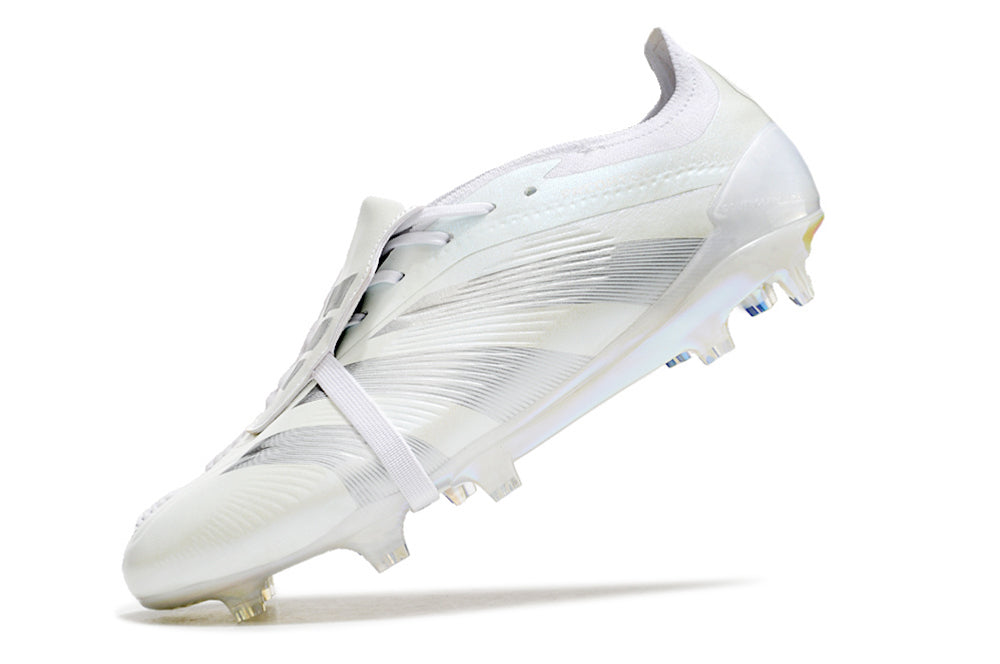 Predator Elite FT FG - Men's Football Boots (White, Size 9.5 US)