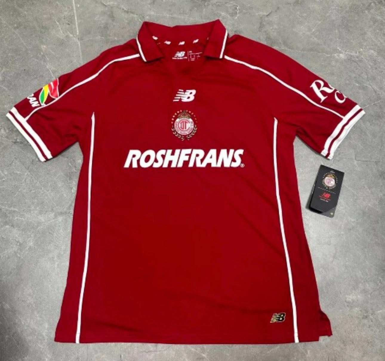 26/27 Toluca Home Kit Stadium Version