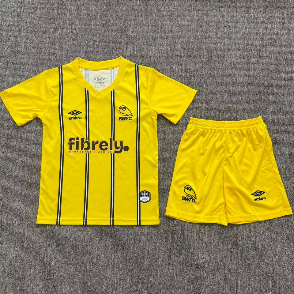 26/27 Sheffield Wednesday Kids Away Kit Stadium Version