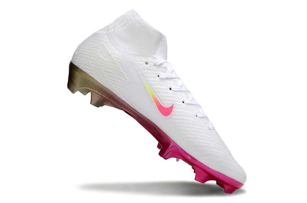 Nike Superfly 10 Elite FG Football Boots - White/Pink