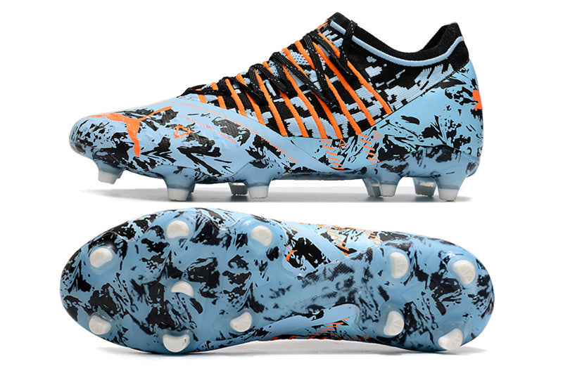 PUMA Future Z 1.4 FG - Professional Football Boots - Light Blue Camo