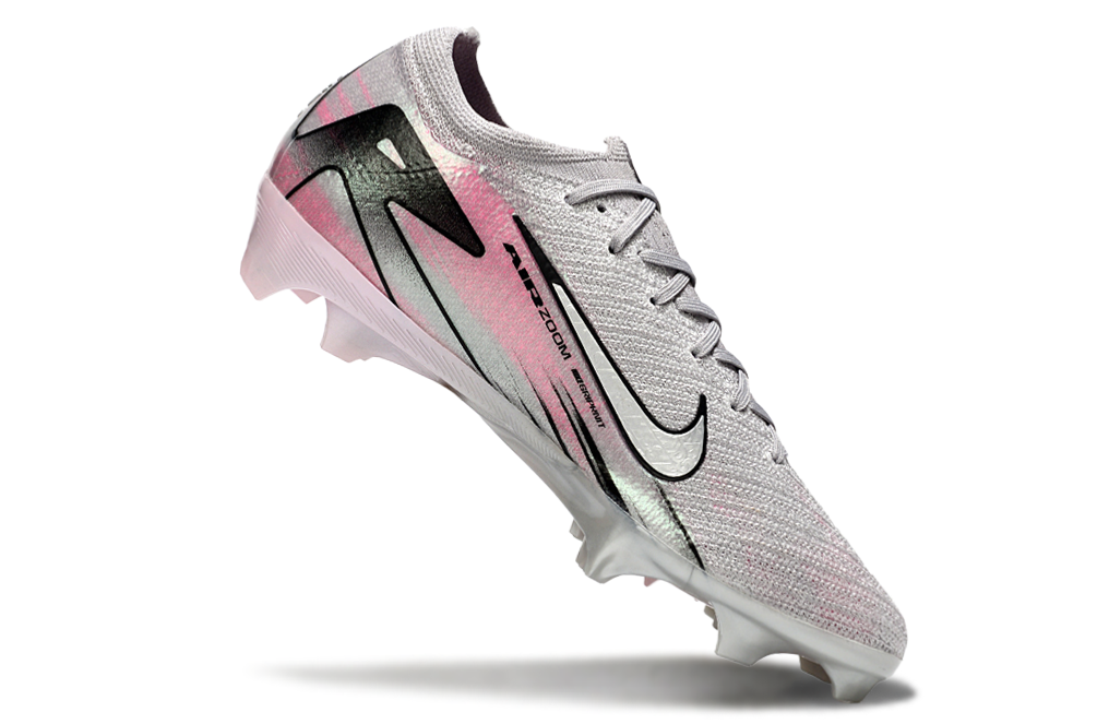 Vapor 16 Elite FG - Advanced Football Cleats in Grey/Pink