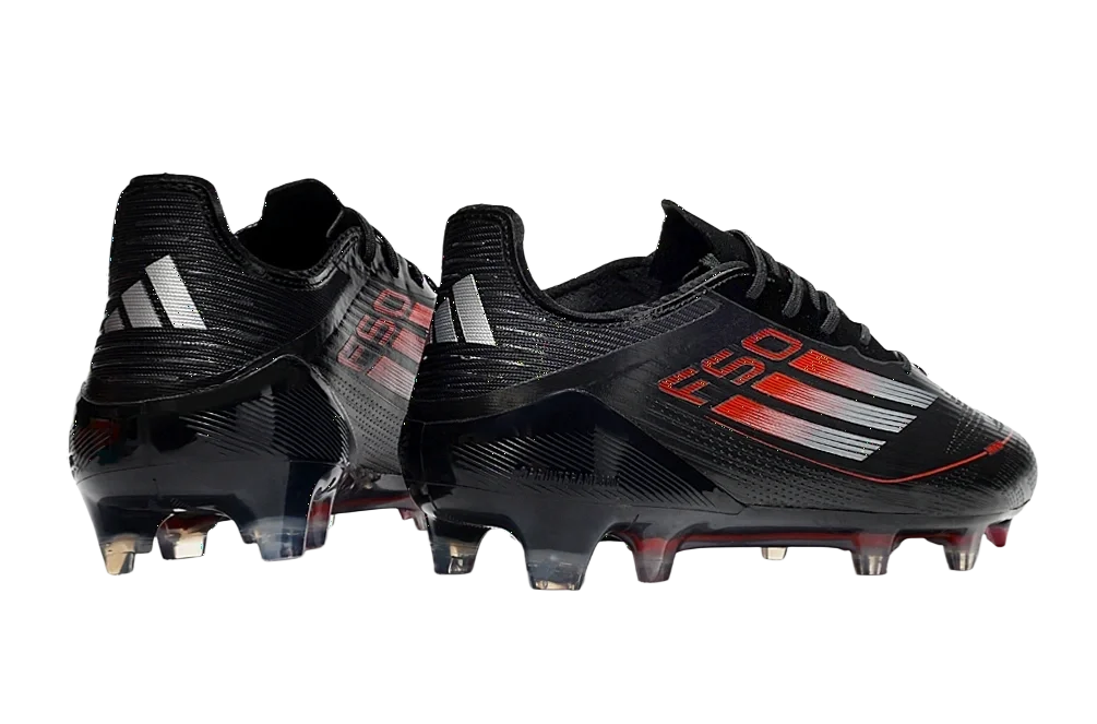 F50 Elite FG Laced Black/Red