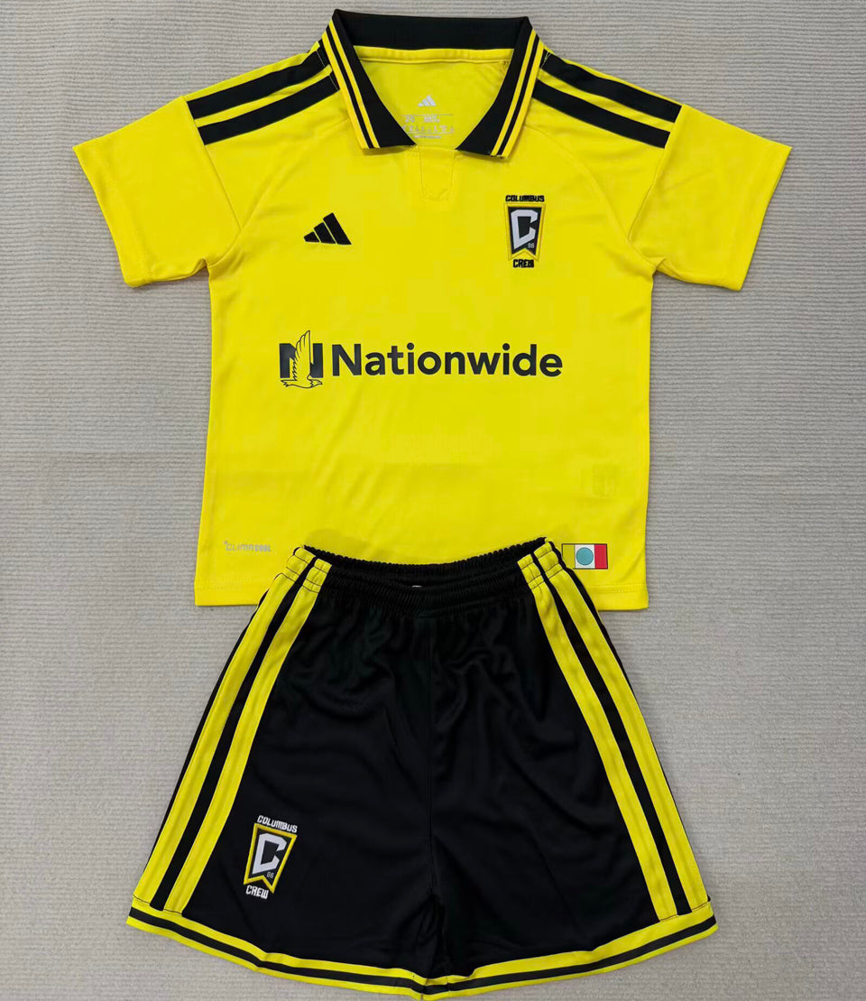 26/27 Columbus Crew Kids Home Kit Stadium Version